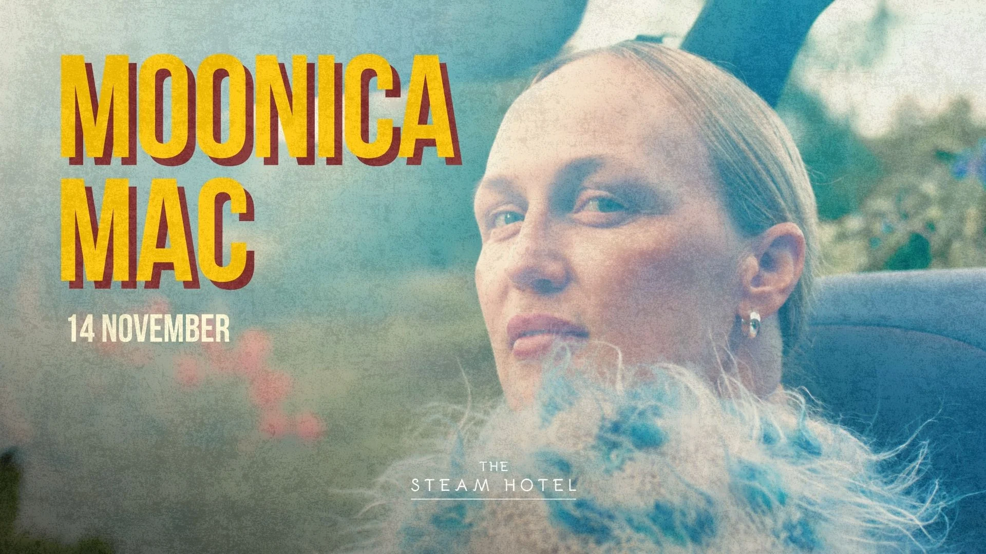 Monica Mac på Steam Hotel