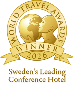 Sveriges ledande konferenshotell utmärkelse av World Travel Awards.